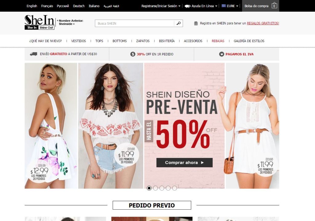 Shein para comprar de Chile Importar desde China Cotillon Despedida de Soltera